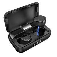 Newest Tws X13 Wireless True Stereo Hifi In-ear Earbuds Bluetooth Waterproof Earphones Support Wireless Charger